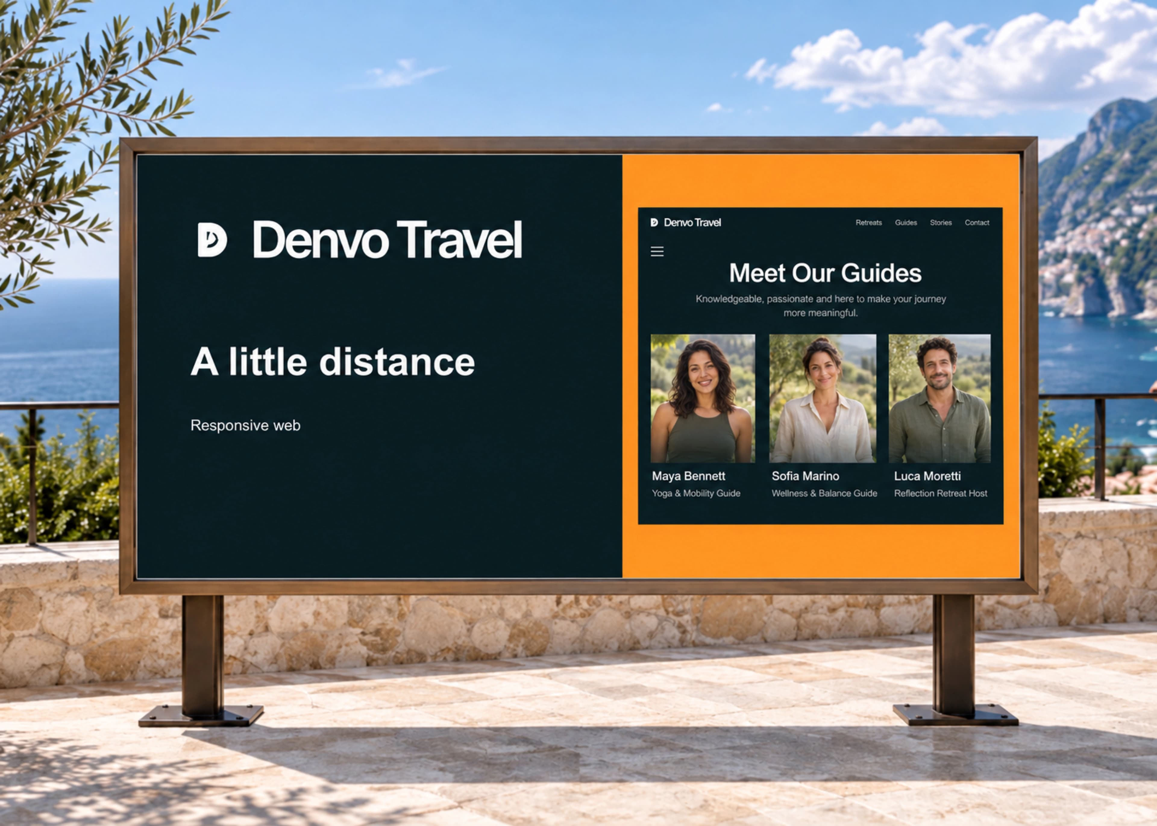 Denvo Travel branding application