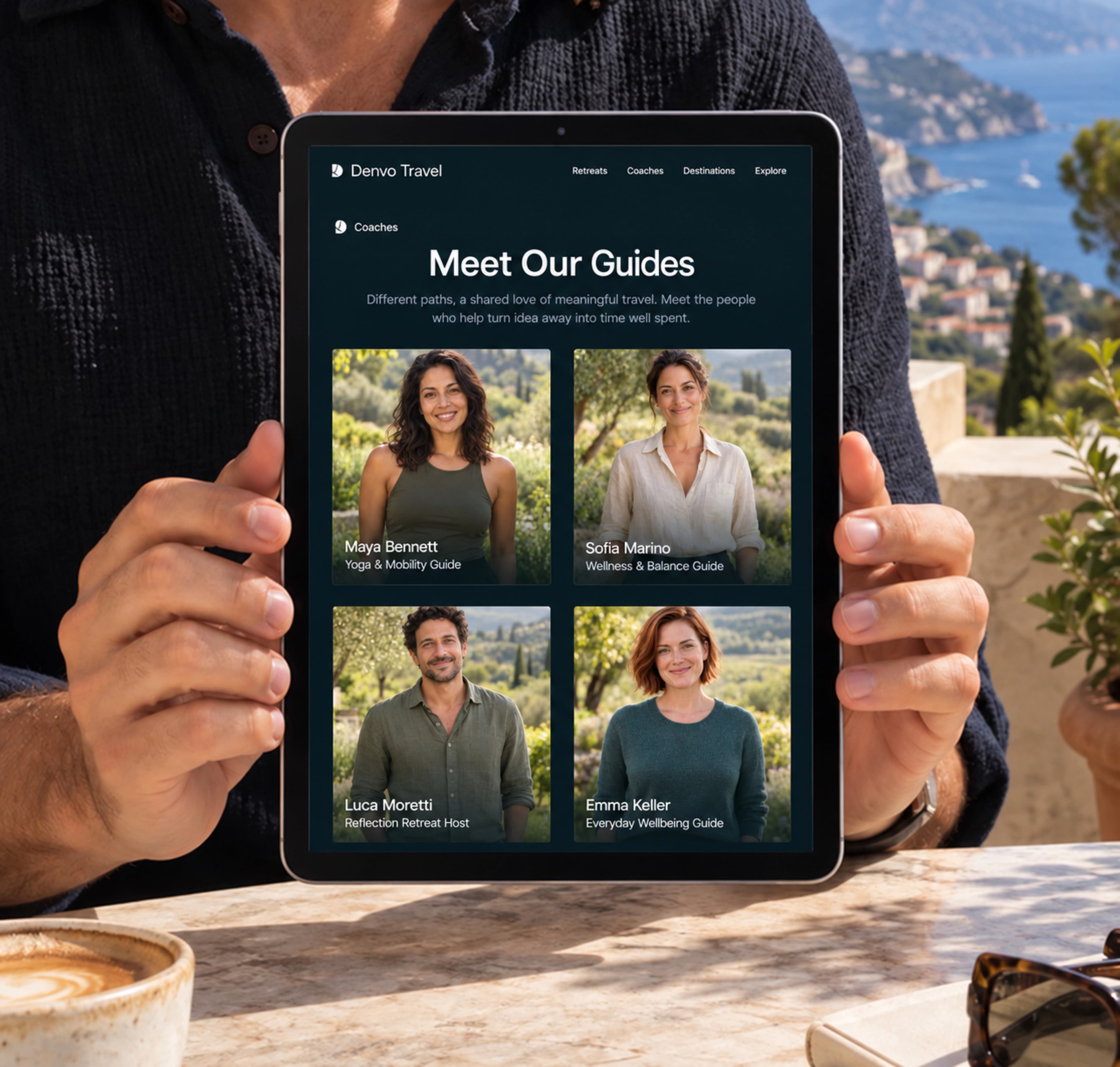 Denvo Travel branding application